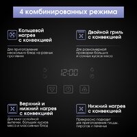 Электрический духовой шкаф Zigmund & Shtain E 167 B - Превью изображения №9 — Интернет-магазин Your Sale
