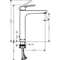 Смеситель Hansgrohe Logis E 71162000 - Превью изображения №2 — Интернет-магазин Your Sale