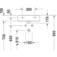 Duravit Vero 50x47 (0454500000) Image #3