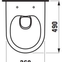 Laufen Pro 8209654000001 (без сиденья) Image #3