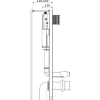 Унитаз подвесной AM.PM Inspire 2.0 FlashClean IS450A38.50A1700 - Превью изображения №14 — Интернет-магазин Your Sale