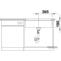 Blanco Subline 700-U (антрацит) Image #4