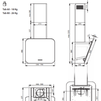 Falmec Tab Design 80 800 м3/ч (черный) Image #4