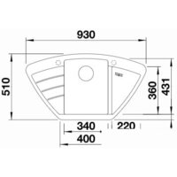 Blanco Zia 9 E (черный) 526031 Image #5