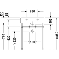 Duravit Vero 60x47 (0454600000) Image #4