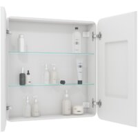 Континент Шкаф с зеркалом Elliott Led 80x80 (с датчиком движения) Image #22