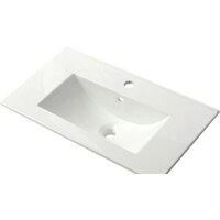 ЗОВ Тумба с умывальником Дион 80 D80LWP0M9003MKV5-OL80 (белый матовый) Image #3