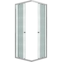 Niagara Eco NG-1010-14QMT 100x100x190 (хром/стекло матовое) Image #2