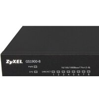 Управляемый коммутатор уровня 2+ Zyxel GS1900-8 - Превью изображения №9 — Интернет-магазин Your Sale