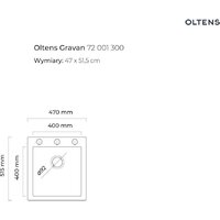 Кухонная мойка Oltens Gravan 72001300 - Превью изображения №2 — Интернет-магазин Your Sale