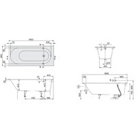 Villeroy & Boch Oberon 180x80 [UBQ180OBE2V-01] Image #2