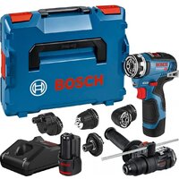 Bosch GSR 12V-35 FC Professional 06019H3008 (с 2-мя АКБ, набор сменных патронов, кейс) Image #1
