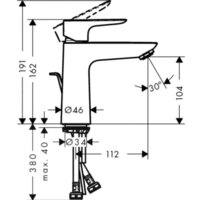Hansgrohe Talis E 71712670 Image #2
