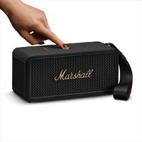 Беспроводная колонка Marshall Middleton II (черный/латунь) - Превью изображения №4 — Интернет-магазин Your Sale
