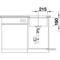 Blanco Subline 400-U (антрацит) [515762] Image #4