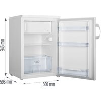 Однокамерный холодильник Gorenje RB492PW - Превью изображения №4 — Интернет-магазин Your Sale