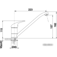 Blanco Daras (антрацит) Image #2