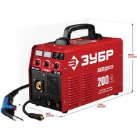 Сварочный инвертор Зубр ПС-200 - Превью изображения №2 — Интернет-магазин Your Sale