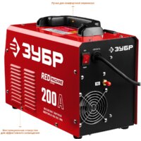 Сварочный инвертор Зубр ПС-200 - Превью изображения №4 — Интернет-магазин Your Sale