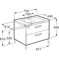Roca The Gap 70x44 [7327471000] Image #2
