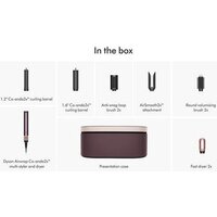 Фен-стайлер Dyson Airwrap Co-anda2x HS09 Straight+Wavy (евровилка, яшмовая слива) - Превью изображения №7 — Интернет-магазин Your Sale