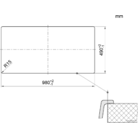 Blanco Axia III 6 S (разделочная доска из стекла, серый беж) 524660 Image #5