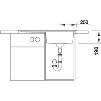 Blanco Zenar 45 S (правая, белый) Image #5