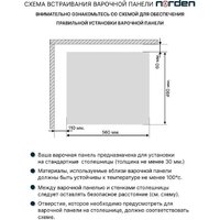 Варочная панель Norden VTRC 1 4G BLG - Превью изображения №5 — Интернет-магазин Your Sale