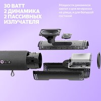 Умная колонка Яндекс Станция Стрит (черный) - Превью изображения №12 — Интернет-магазин Your Sale