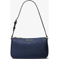 Женская сумка Michael Kors Jet Set Medium Saffiano Leather Pochette (Navy) - Превью изображения №2 — Интернет-магазин Your Sale