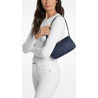 Женская сумка Michael Kors Jet Set Medium Saffiano Leather Pochette (Navy) - Превью изображения №4 — Интернет-магазин Your Sale