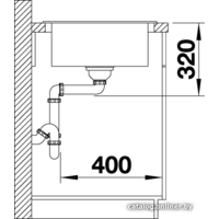 Blanco Elon XL 6 S (антрацит) 524834 Image #5