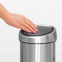 Brabantia Touch Bin 3 л (стальной с защитой отпечатков) Image #3