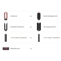 Фен-стайлер Dyson Airwrap Co-anda2x HS09 Straight+Wavy (евровилка, керамический розовый/розовое золото) - Превью изображения №5 — Интернет-магазин Your Sale