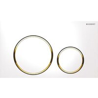 Geberit Sigma 20 115.882.KK.1 (белый/позолота) Image #1