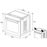 Электрический духовой шкаф Hotpoint FE8 S832 DSH BLG - Превью изображения №7 — Интернет-магазин Your Sale