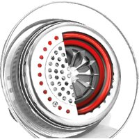 Аэрогриль (аэрофритюрница) CENTEK CT-1456 (красный) - Превью изображения №3 — Интернет-магазин Your Sale