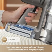 Пылесос Dreame Cordless Vacuum Cleaner R20 Essential VZV30A (евровилка, серый) - Превью изображения №12 — Интернет-магазин Your Sale