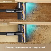 Пылесос Dreame Cordless Vacuum Cleaner R20 Essential VZV30A (евровилка, серый) - Превью изображения №8 — Интернет-магазин Your Sale