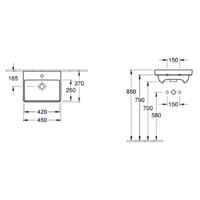 Villeroy & Boch Avento 45x37 [73584501] Image #2