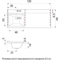 Misty Тумба под умывальник Enfida 60 ENF-09060-011Я+5217120 Image #7