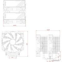 Кулер для процессора ID-Cooling Frozn A720 Black - Превью изображения №6 — Интернет-магазин Your Sale