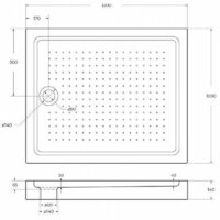 BelBagno TRAY-BB-AH-120/100-15-W 120x100 Image #7