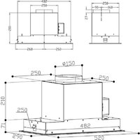 Кухонная вытяжка Korting KHI 6099 ICGN - Превью изображения №10 — Интернет-магазин Your Sale