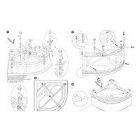 Душевой поддон Метакам Classic V 80x80 АПS_013320 (закругленный) - Превью изображения №3 — Интернет-магазин Your Sale