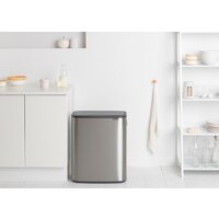Brabantia Bo Touch Bin 60 л (стальной матовый с защитой) Image #5