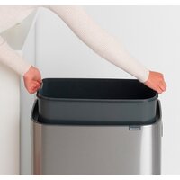 Brabantia Bo Touch Bin 60 л (стальной матовый с защитой) Image #11