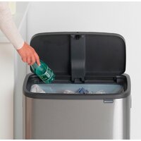 Brabantia Bo Touch Bin 60 л (стальной матовый с защитой) Image #9