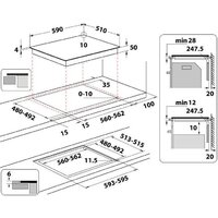 Варочная панель Whirlpool WTX6014DCF - Превью изображения №2 — Интернет-магазин Your Sale