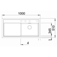 Blanco Zenar XL 6 S 526057 (черный, правая, доской для посуды) Image #4